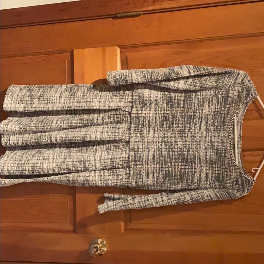 Peplum work dress